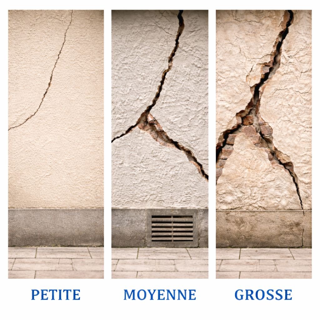 types fissures